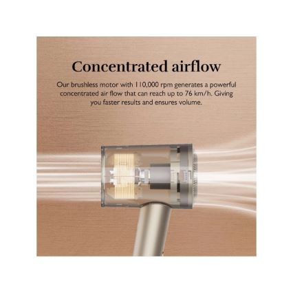 Silk’n - Fen za kosu SILKYAIR PRO 1600W/230V zlatni