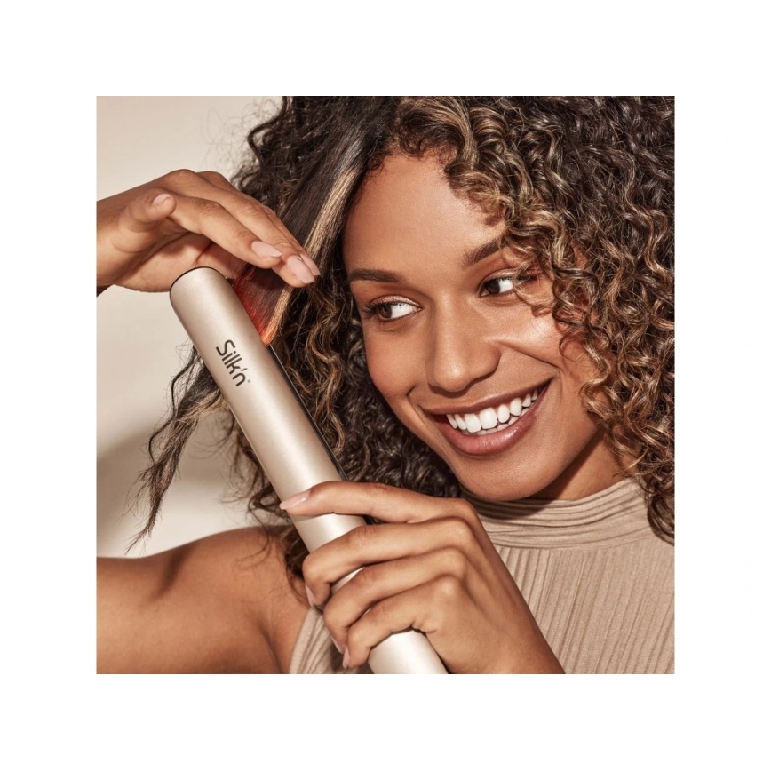 Silk’n - Infracrveni ispravljač kose SILKY STRAIGHT 230V zlatni