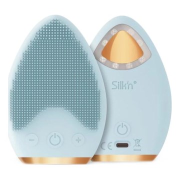 Silk’n - LED četkica za čišćenje lica 4 u 1 BRIGHT LUX 5V/500 mAh plava