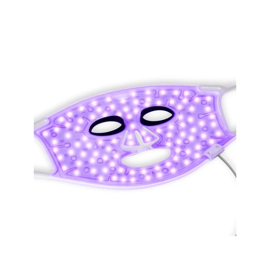 Silk’n - LED RGB terapijska maska za lice LED/5V 2000 mAh bijela + daljinski upravljač