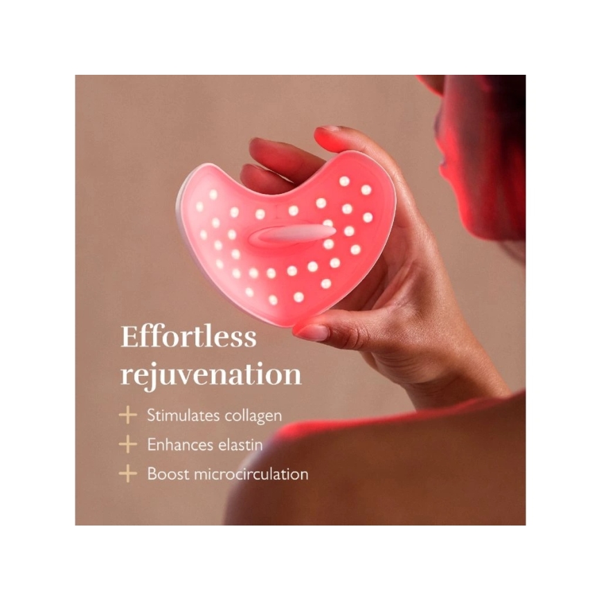 Silk’n - LED terapijska maska za usne LED/5V 500 mAh bež