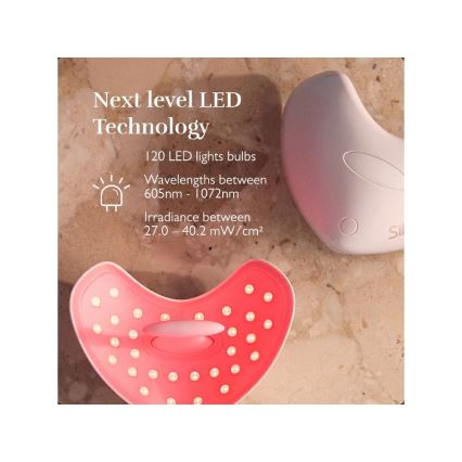Silk’n - LED terapijska maska za usne LED/5V 500 mAh bež