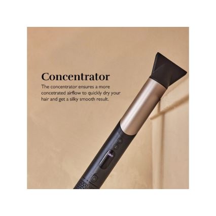 Silk’n - Sušilo za kosu SILKYAIR FLEX 230V crna/zlatna