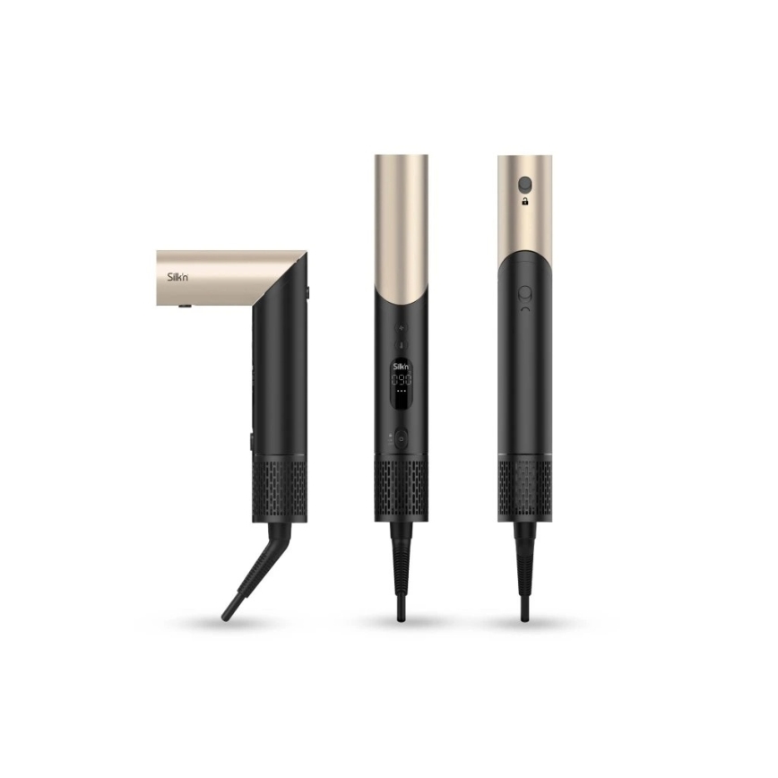 Silk’n - Sušilo za kosu SILKYAIR FLEX 230V crna/zlatna