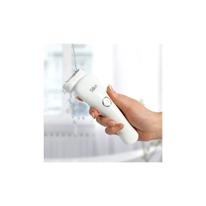 Silk’n - Ženski brijač LADY SHAVE Wet&Dry 2xAAA bijela