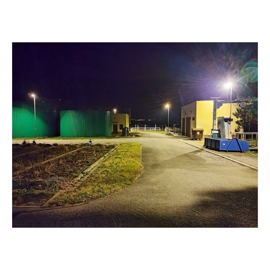 Sinclair - LED Ulična svjetiljka LED/15W/230V 2700K IK10 IP66 astroDIM