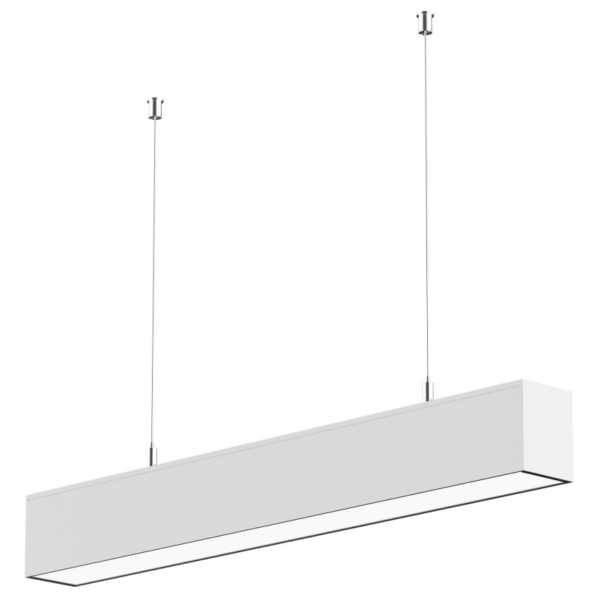 Sinclair - LED Stropna svjetiljka LSM LED/40W/230V 3000K/4000K/5000K 120 cm srebrna