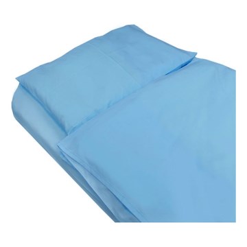 SkinPro Silver - Antibakterijska plahta 60x120 cm plava