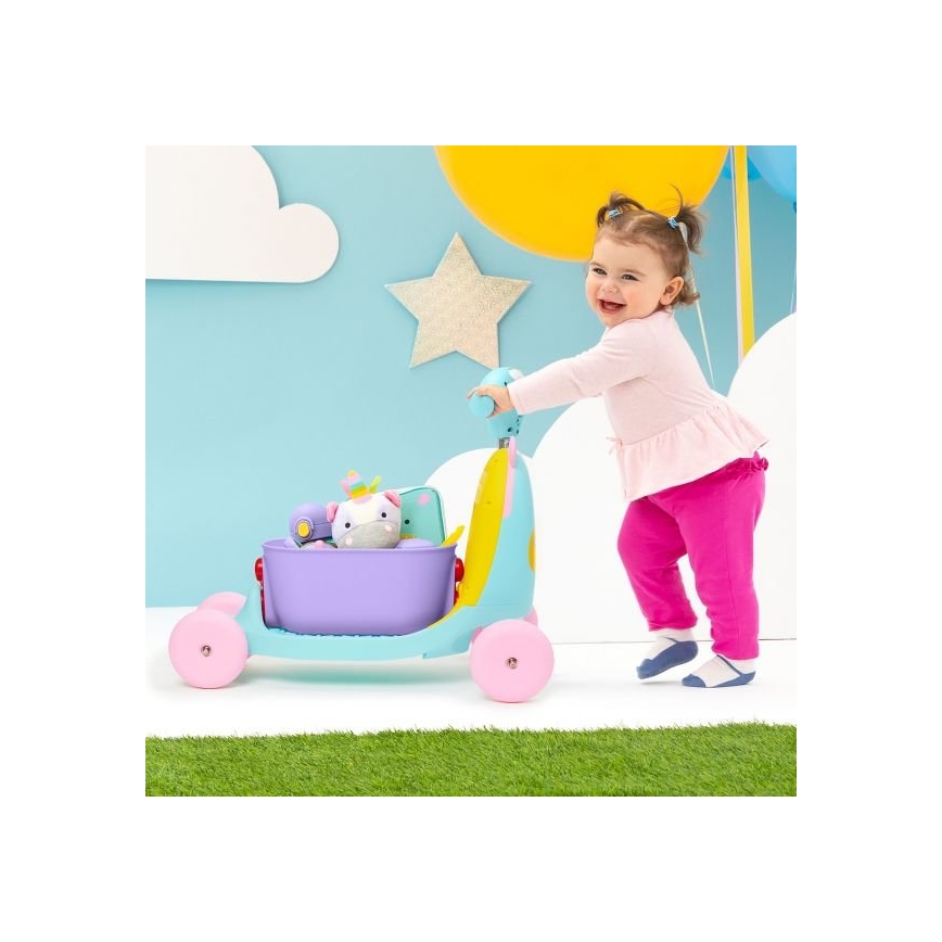 Skip Hop - Bicikl guralica 3u1 ZOO jednorog 3xAAA