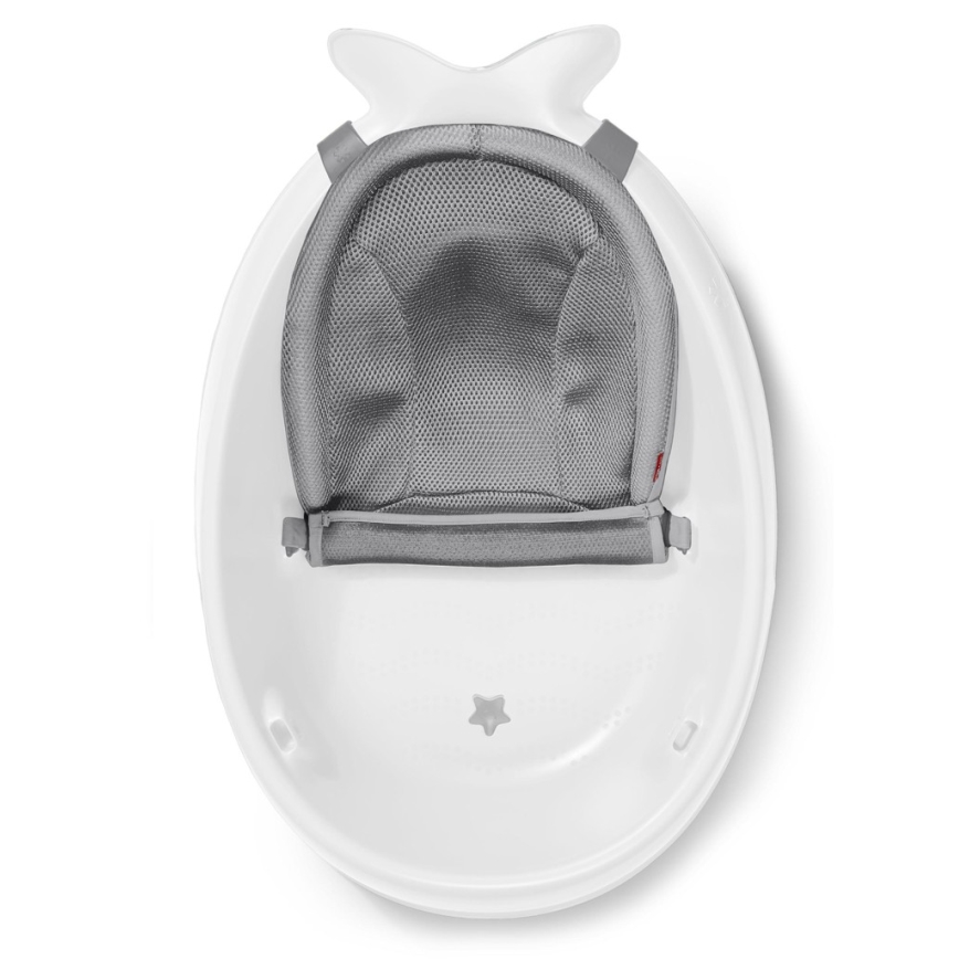 Skip Hop - Dječja kadica s ergonomskom podlogom MOBY 3 bijela