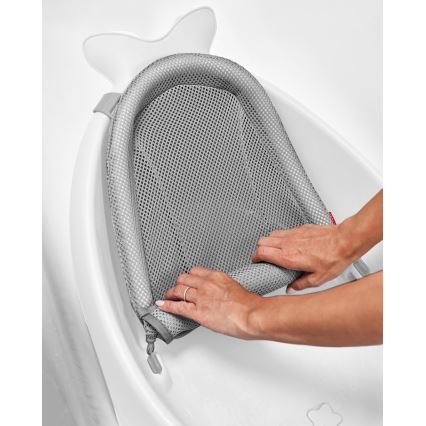 Skip Hop - Dječja kadica s ergonomskom podlogom MOBY 3 bijela