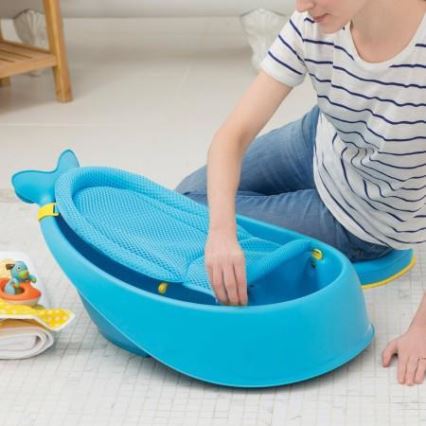 Skip Hop - Dječja kadica s ergonomskom podlogom MOBY 3 plava