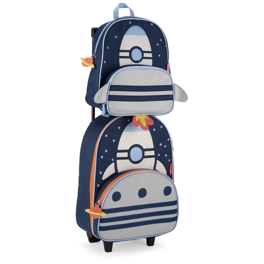Skip Hop - Dječji putni kovčeg SPARK STYLE raketa