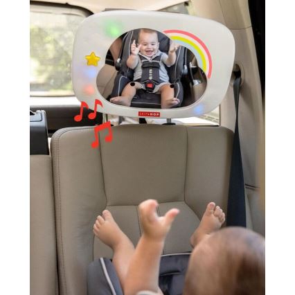 Skip Hop - Dječji retrovizor za automobil LINING CLOUD 3xAA