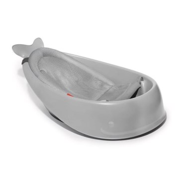 Skip Hop - Kadica za bebe s ergonomskom podlogom MOBY 3 siva