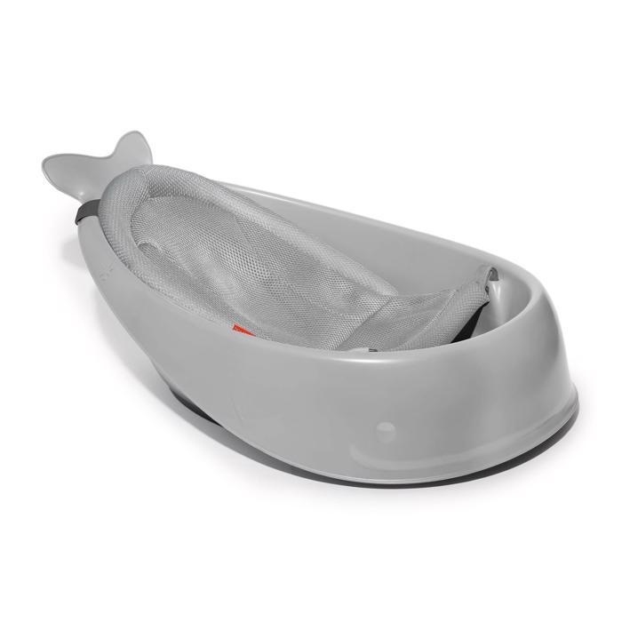 Skip Hop - Kadica za bebe s ergonomskom podlogom MOBY 3 siva