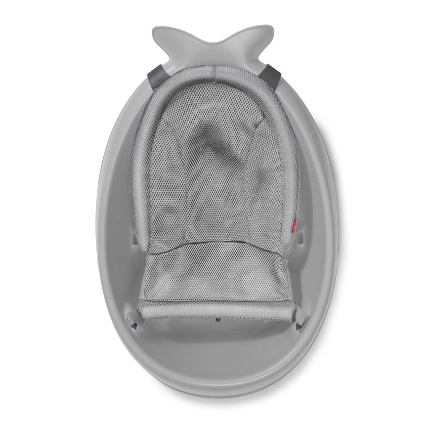 Skip Hop - Kadica za bebe s ergonomskom podlogom MOBY 3 siva