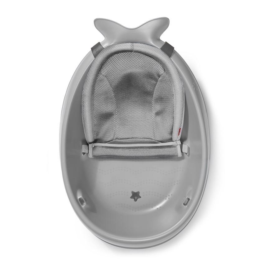 Skip Hop - Kadica za bebe s ergonomskom podlogom MOBY 3 siva