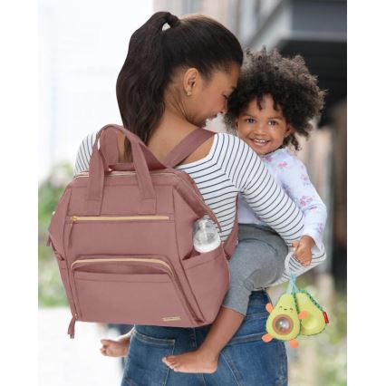 Skip Hop - Torba za presvlačenje za kolica MAINFRAME Dusty rose