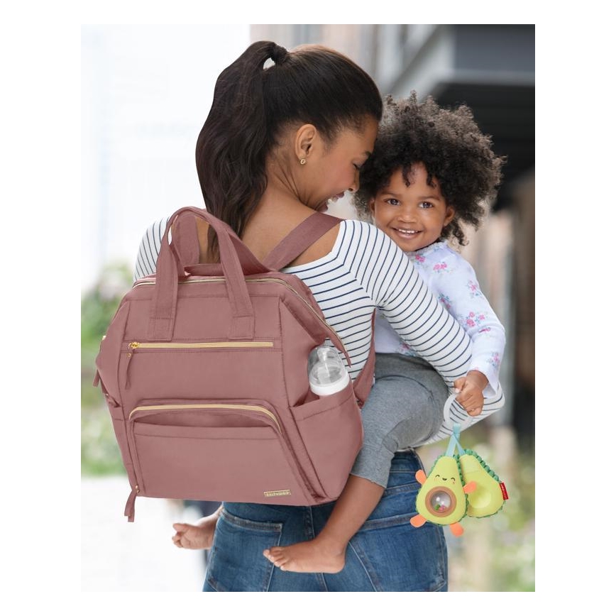 Skip Hop - Torba za presvlačenje za kolica MAINFRAME Dusty rose