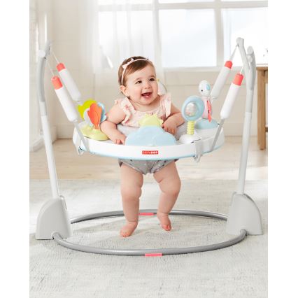 Skip Hop - Skakalica za bebe 2u1 SILVER LINING CLOUD