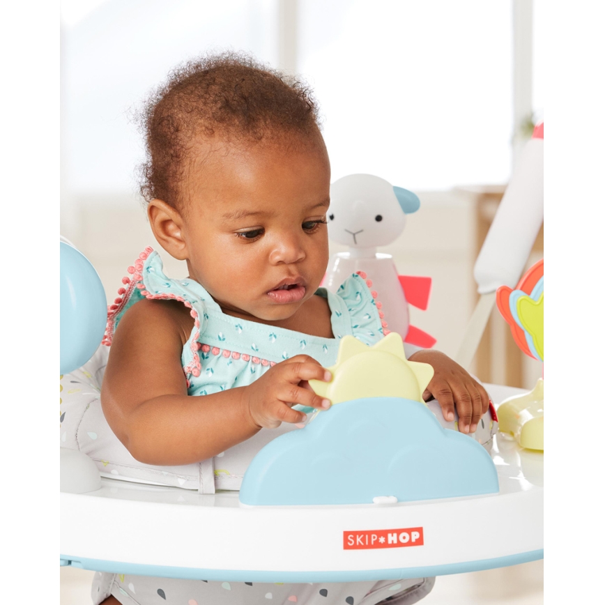 Skip Hop - Skakalica za bebe 2u1 SILVER LINING CLOUD