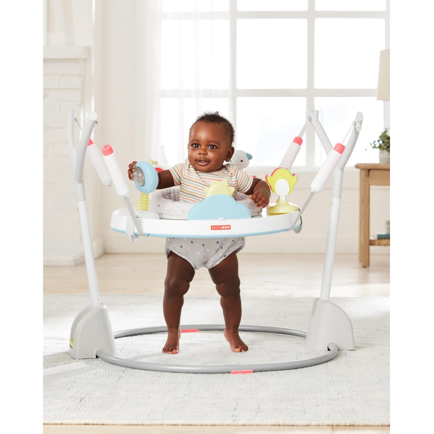 Skip Hop - Skakalica za bebe 2u1 SILVER LINING CLOUD