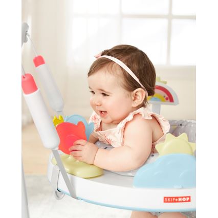 Skip Hop - Skakalica za bebe 2u1 SILVER LINING CLOUD