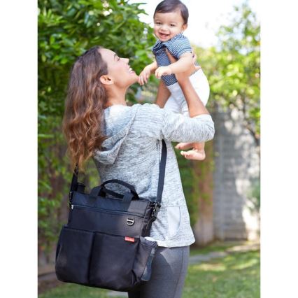 Skip Hop - Torba za pelene za kolica DUO SIGNATURE crna