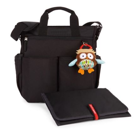 Skip Hop - Torba za pelene za kolica DUO SIGNATURE crna