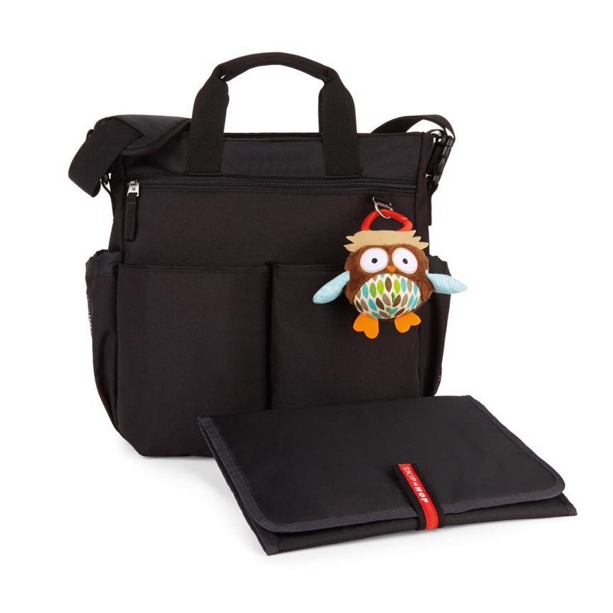 Skip Hop - Torba za pelene za kolica DUO SIGNATURE crna