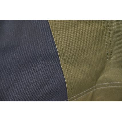Sklopiva kamperska stolica s grijanjem 11/5V zelena/siva
