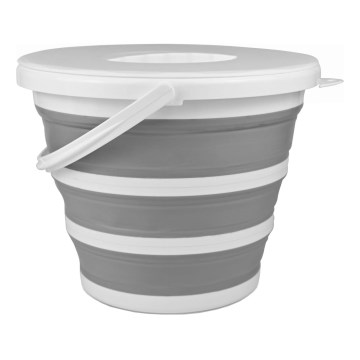 Sklopiva kanta s poklopcem 10 l