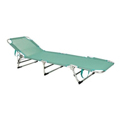 Sklopiva podesiva ležaljka SUNO 56x190 cm tirkizna