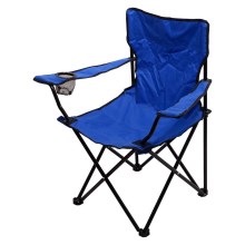 Sklopiva stolica za kampiranje plava