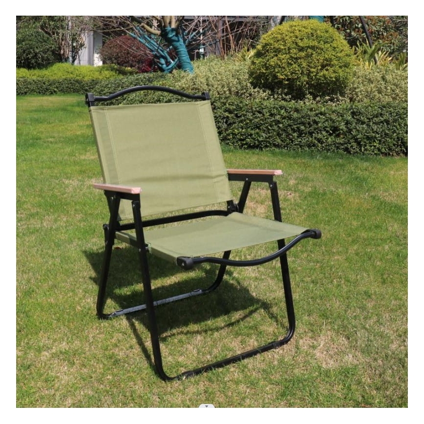 Sklopiva kamperska stolica zelena