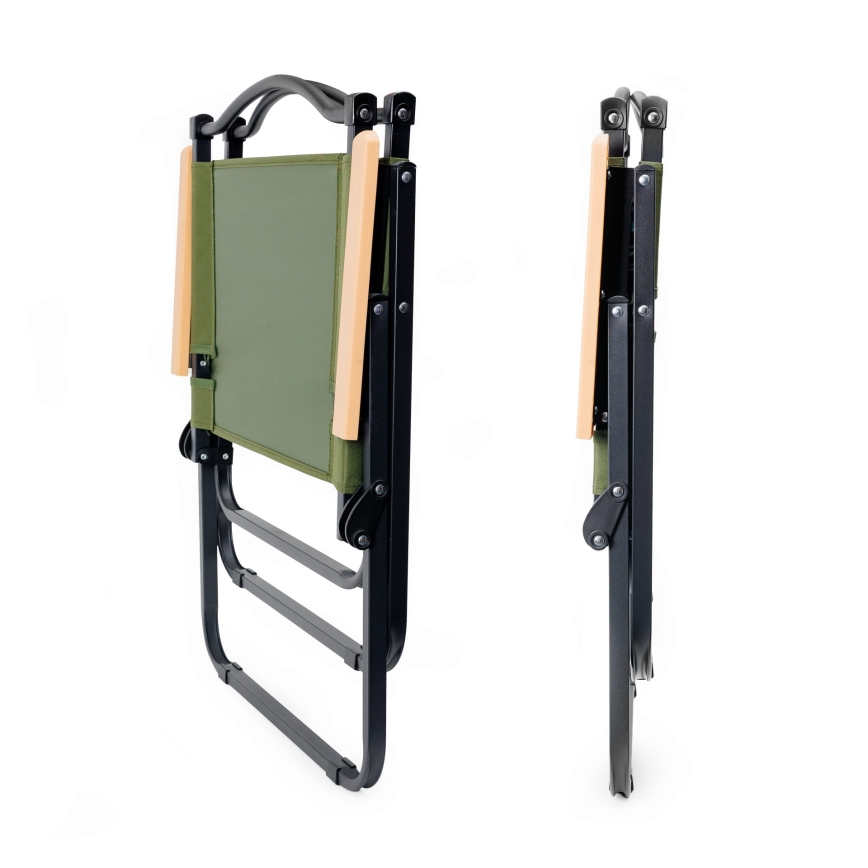 Sklopiva kamperska stolica zelena