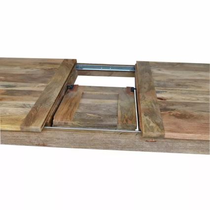 Sklopivi blagovaonski stol HINA 180x90 cm masivni/mangovac