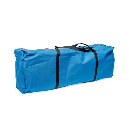 Sklopivi kamperski stol + 2x plava stolica
