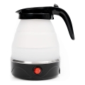 Sklopivi kuhalo za vodu 0,6 l 600W/230V crne boje