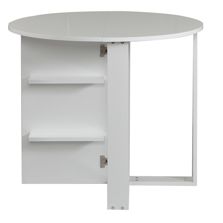 Sklopivi stol MIDDLE 77x90 cm bijela