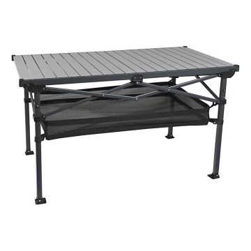 Sklopivi stol za kampiranje 118x70 cm antracit
