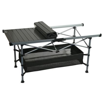 Sklopivi stol za kampiranje 123x55cm antracit