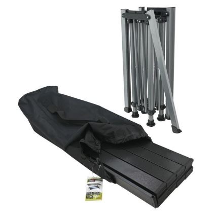 Sklopivi stol za kampiranje 123x55cm antracit