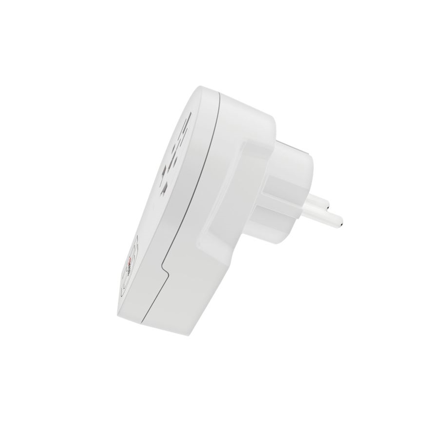 Putni adapter Europe USB C20PD za posjetitelje u Češkoj — brz USB‑C punjač 20W, kompatibilan s utičnicama tipa E/F