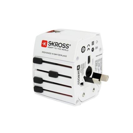 Putni adapter MUV AC s USB‑A i USB‑C, 15 W