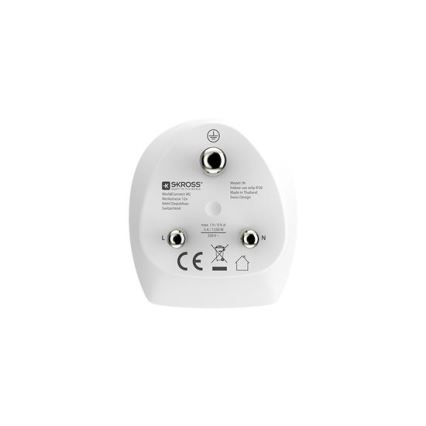 Putni adapter za Indiju, tip D