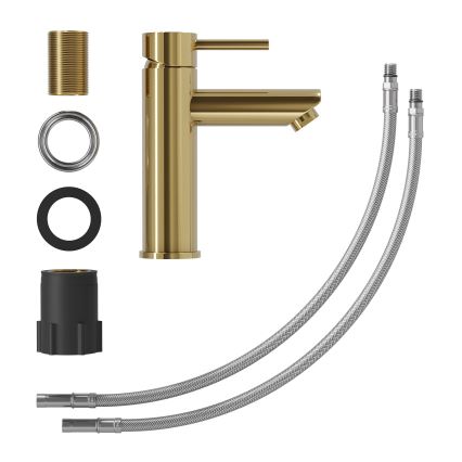 Slavina za umivaonik RINGSTED 17,8 cm polirani mesing