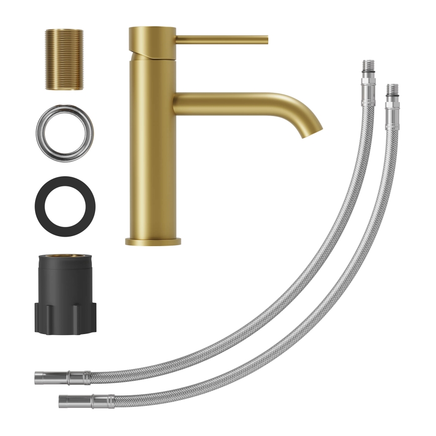 Slavina za umivaonik SOVANG 18,3 cm brušeni mesing