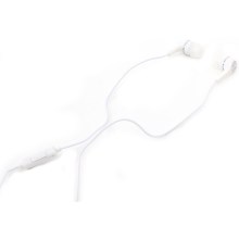 Slušalice FIESTA MIC MINI JACK 3,5mm bijela